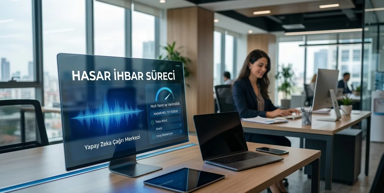 Sigorta Acentelerinde Hasar İhbar Süreci: Yapay Zeka Çağrı Merkezi ile Hızlı Yanıt ve Verimlilik - Metal Collar AI