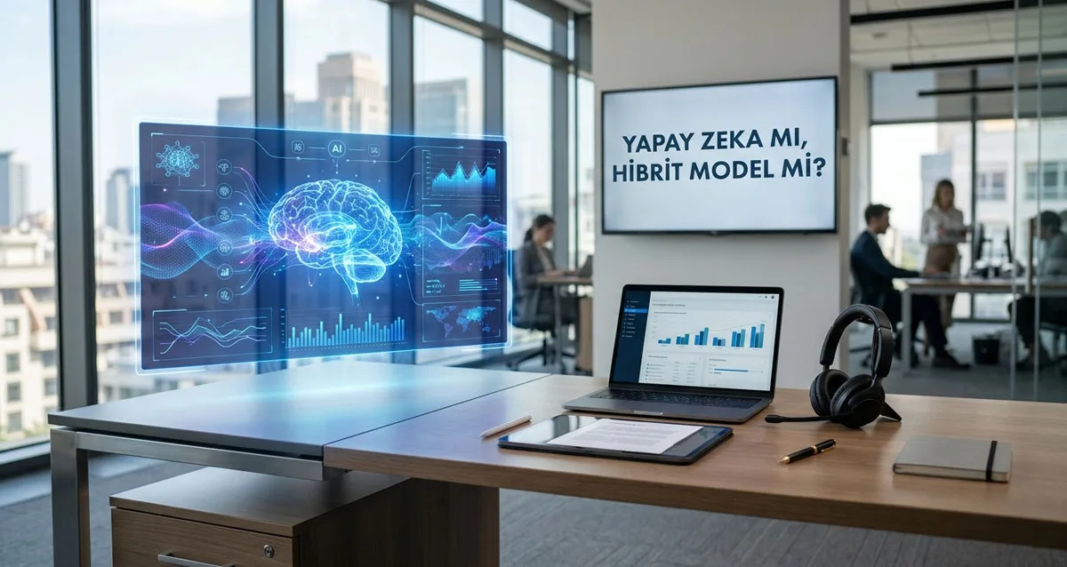 yapay zeka cagri merkezi mi hibrit model mi ihtiyaciniza en uygun sistemi nasil belirlersiniz