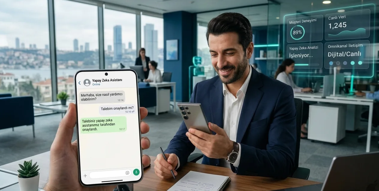 2026 Vizyonu: AI WhatsApp Yazışma Agent’ı ve Omnichannel Stratejileriyle Müşteri Deneyiminde Devrim 2026 Vizyonu: AI WhatsApp Yazışma Agent’ı ve Omnichannel Stratejileriyle Müşteri Deneyiminde Devrim - Metal Collar AI