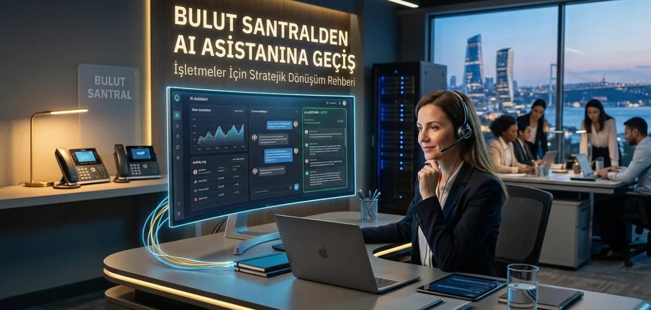 Bulut Santralden AI Asistanına Geçiş: İşletmeler İçin Stratejik Dönüşüm Rehberi Bulut Santralden AI Asistanına Geçiş: İşletmeler İçin Stratejik Dönüşüm Rehberi - Metal Collar AI